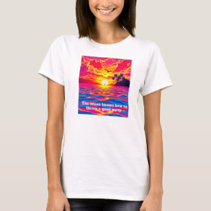 Tropical Sunset Bliss T-Shirt