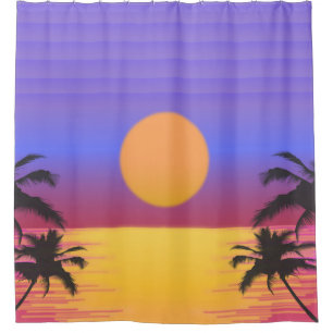 Tropical Sunset Graphic