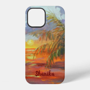 Tropical Sunset iPhone 12 Case