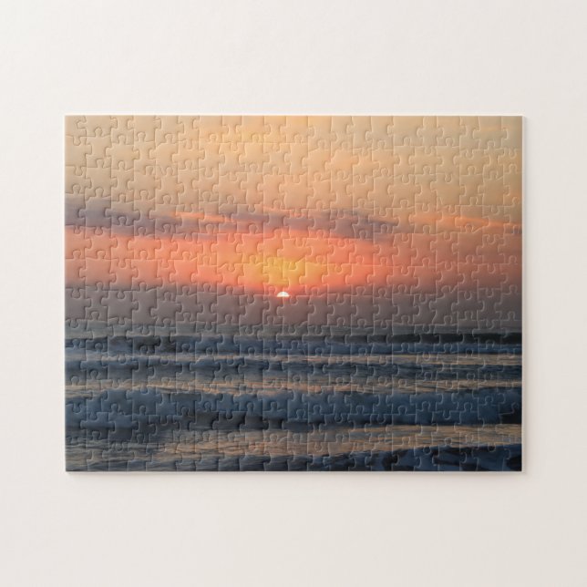 Tropical sunset jigsaw puzzle (Horizontal)