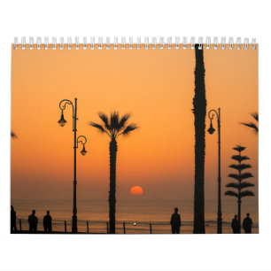 Tropical Sunset Notebook – Inspiring and Peaceful Calendar