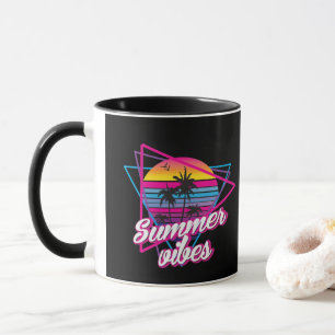 Tropical Sunset Summer Vibes  Coffee Mug