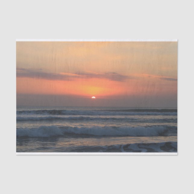 Tropical sunset tissue paper (Front)