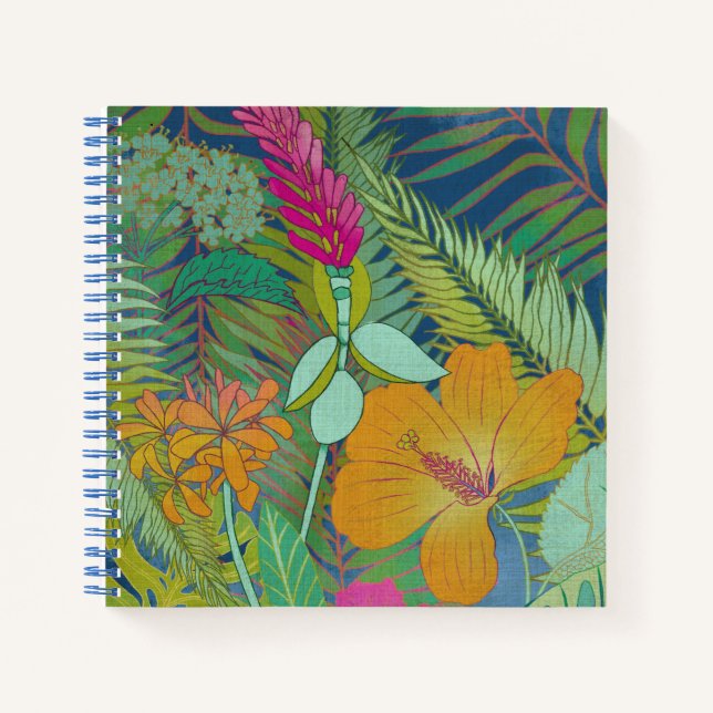 Tropical Tapestry II Notebook (Front)