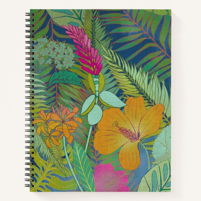 Tropical Tapestry II Notebook (Front)