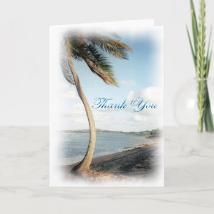 Tropical Thank You Card