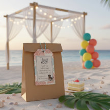 Tropical The Big One Surf Dachshund Birthday