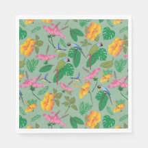 Tropical Theme Paper Napkin