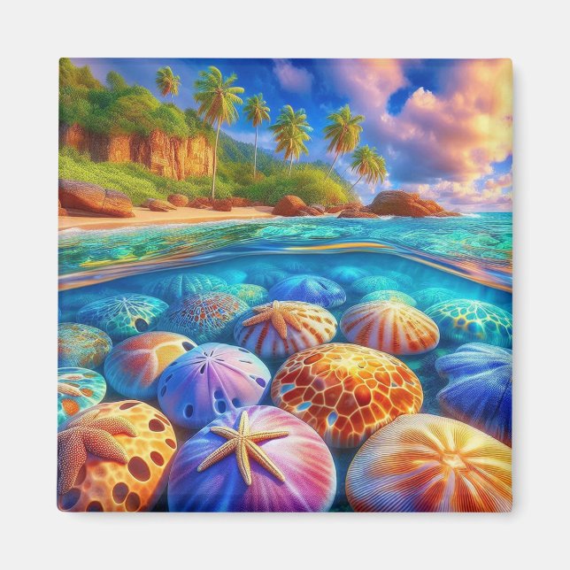 Tropical Tide Treasures Magnet (Front)