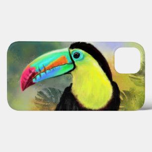 Tropical Toco Toucan Bird iPhone Case