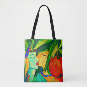 Tropical tote bag