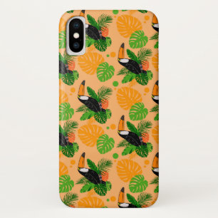 Tropical Toucan Bird Seamless Pattern Case-Mate iPhone Case