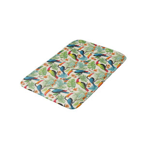 Tropical Toucan Canopy Bath Mat