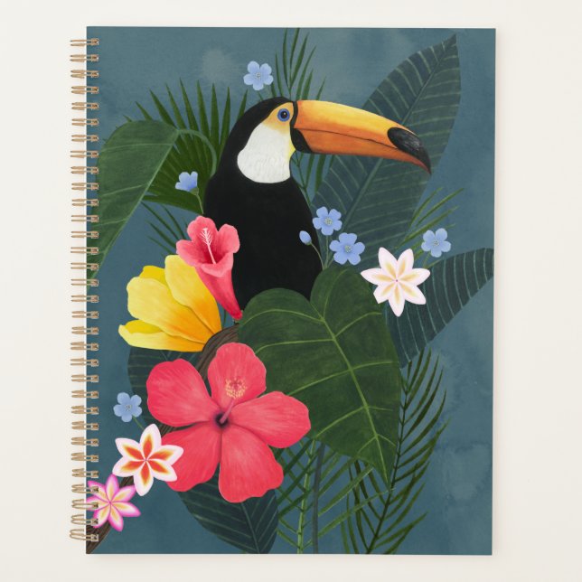 Tropical Toucan in the Wilderness Planner (Front)