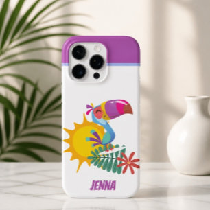 Tropical Toucan Personalized iPhone 16 Pro Max Case