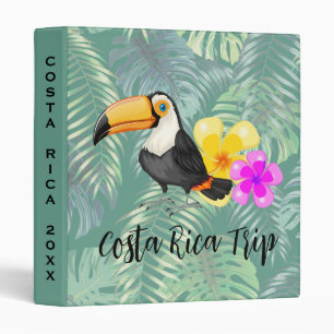 Tropical Toucan Pura Vida Classeur de design