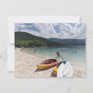 Tropical Tranquillity – Labadee Beach Scene Postcard