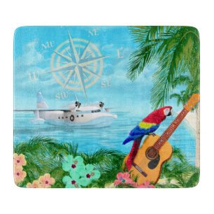 Tropical Travels Cutting Board