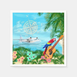 Tropical Travels Napkin