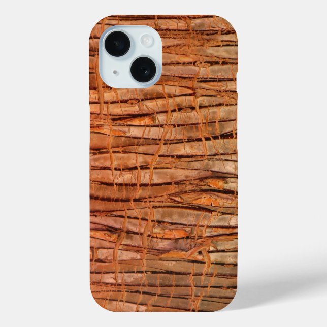 Tropical Tree Bark Nature Photo Case-Mate iPhone Case (Back)