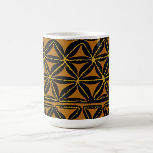 Tropical Tribal South Seas Tapa Magic Mug