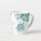 Tropical Turquoise Blue Watercolor Sea Turtle Mug