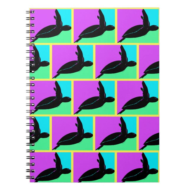 Tropical Turtle,  Notebook (Front)