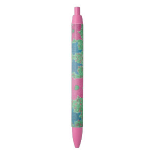 Tropical Turtles and Flowers Pen