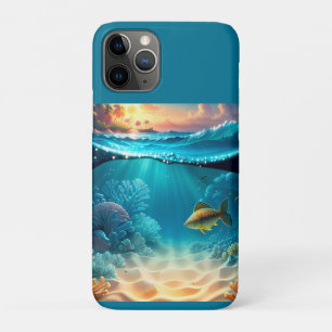 Tropical Underwater Landscape iPhone 11 Pro Case
