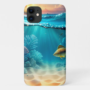 Tropical Underwater Landscape iPhone 11 Case
