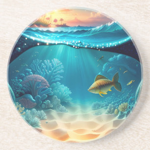 Tropical Underwater Landscape Coaster