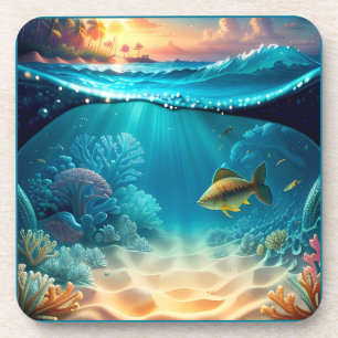 Tropical Underwater Landscape Coaster