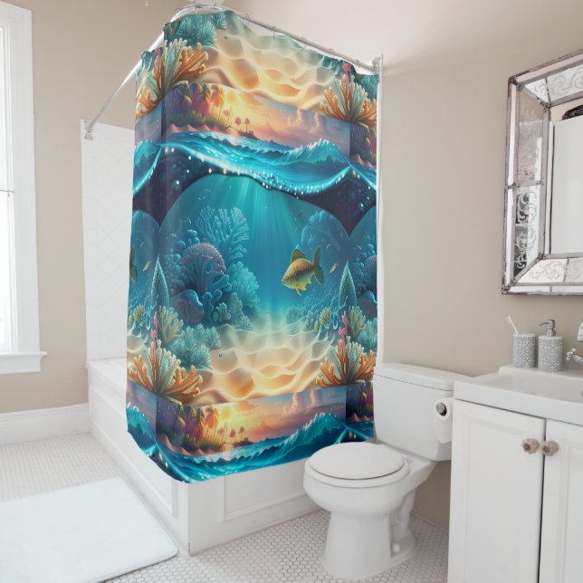 Tropical Underwater Landscape One (In Situ)