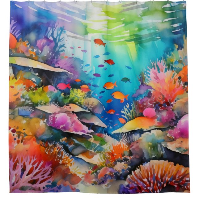 Tropical underwater reef art  (Front)