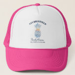 Tropical Vacation Family Reunion Matching Grandpa Trucker Hat<br><div class="desc">Perfect for summer vacations for the whole family, bachelorette parties, reunions, and celebrations! TIP - Pair this with matching items like the bottle, and can coolers in this collection. Add your family name by clicking the "Personalize" button above. You can also change the background colour to one of your favourites...</div>