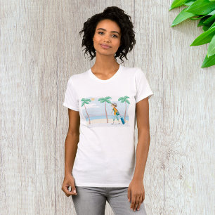 Tropical Vacation Traveller Fun Beach Travel  T-Shirt