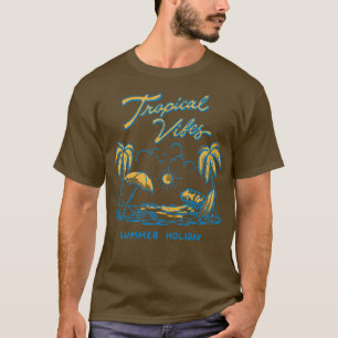 Tropical viberetro style TShirt