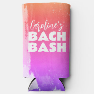 Tropical Vibes Beach Bachelorette Bash Seltzer Can Cooler