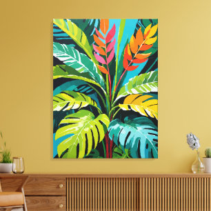 Tropical Vibes Canvas Print