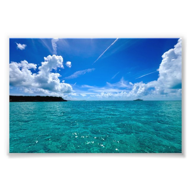 Tropical vibes every minute  photo print (Front)