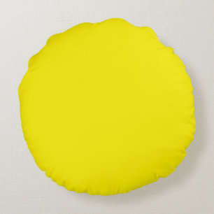 Tropical Vibes Leaves Plants Round Pillow