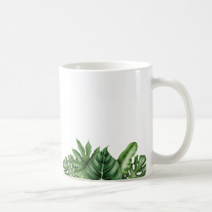 Tropical Vibes - Monstera Leaf mug