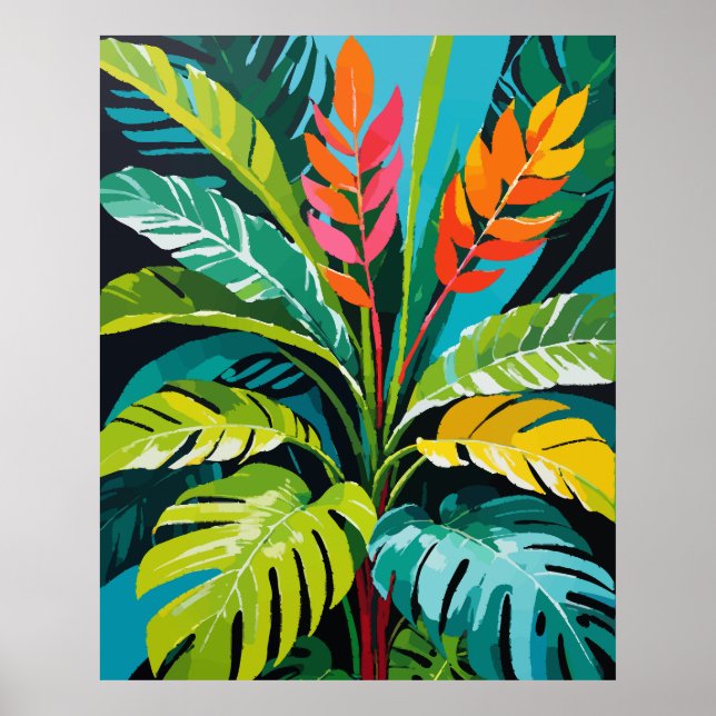 Tropical Vibes Poster (Front)