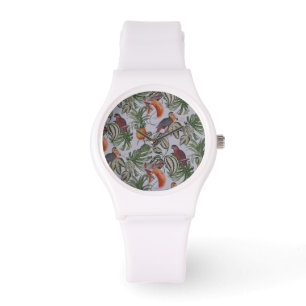 Tropical vibes Throw Pillow Watch