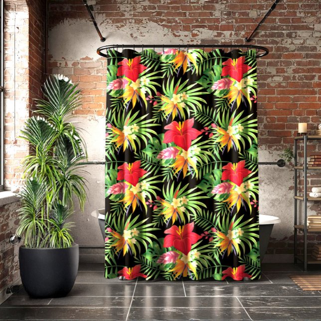 Tropical Vibrant Colourful Flowers Pattern (Creator Uploaded)