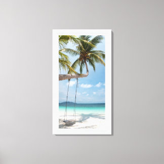 Tropical View Canvas Print