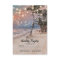 Tropical Vintage Beach Lights Wedding RSVP
