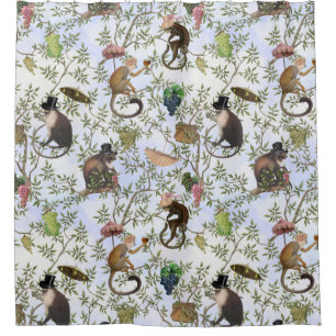 Tropical Vintage Monkey Gardenparty Chinoiserie