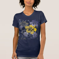Tropical Visions (on Blue) T-Shirt