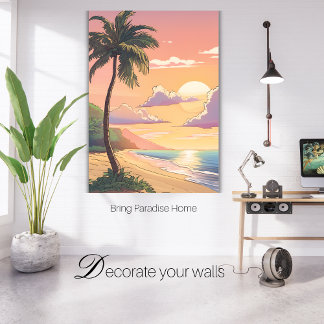 Tropical Wall art - Bring Paradise Home
